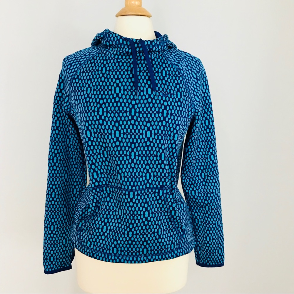 Nike Polka dot blue sports sweater Top